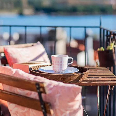 Viana Rooftop House - In The Historic Center With River View Apartment *