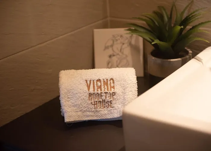 Viana Rooftop House - In The Historic Center With River View