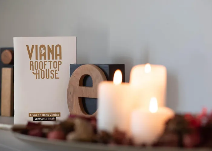 Viana Rooftop House - In The Historic Center With River View *